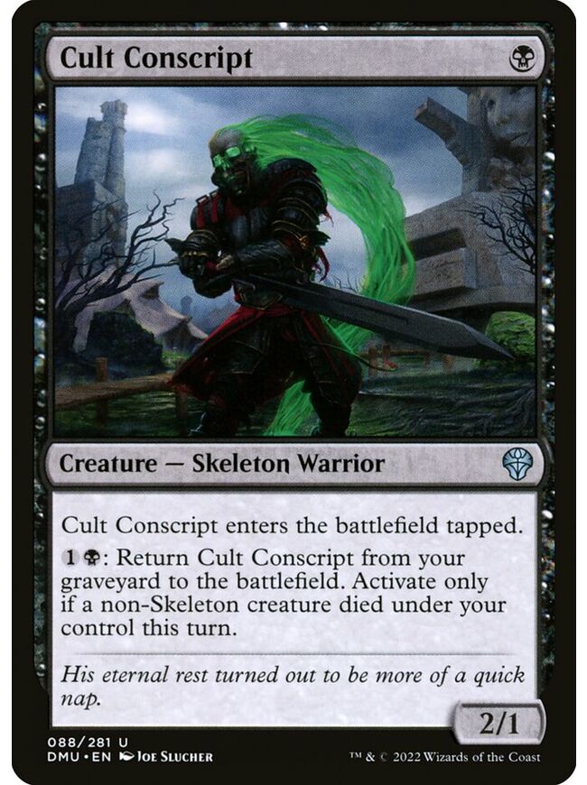 Cult Conscript