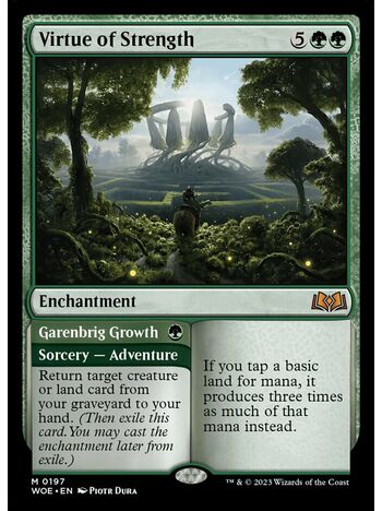 Virtue of Strength // Garenbrig Growth