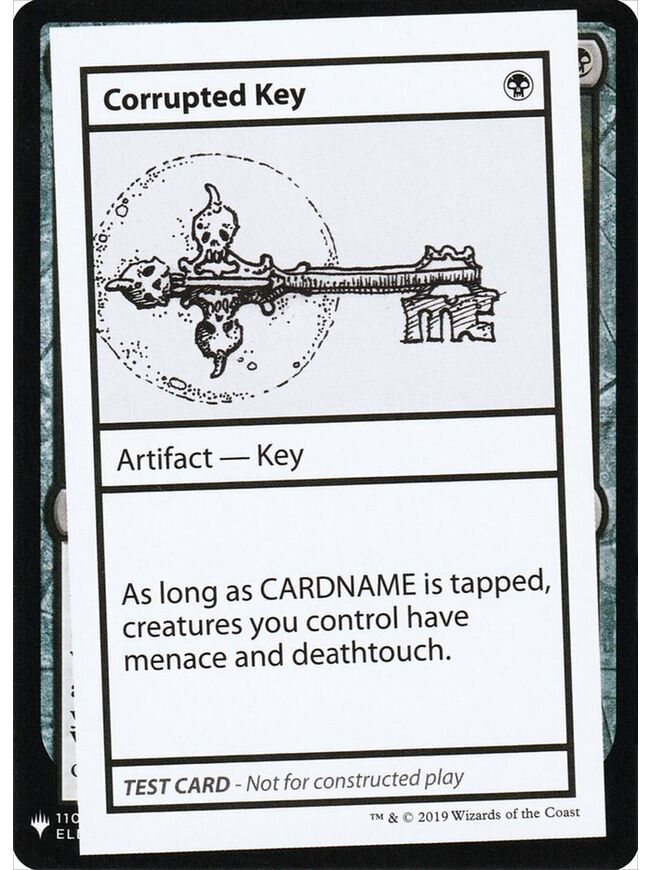 Corrupted Key