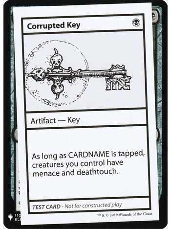 Corrupted Key