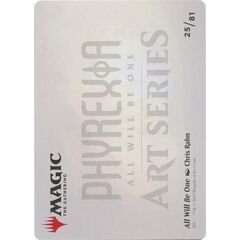 All Will Be One // All Will Be One (Art Series)