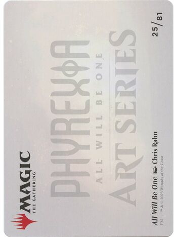 All Will Be One // All Will Be One (Art Series)