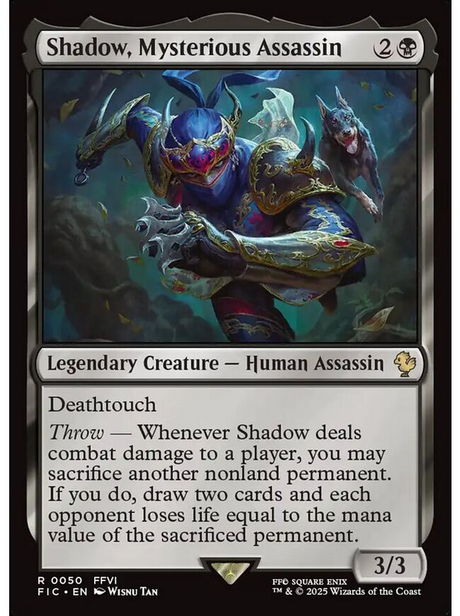 Shadow, Mysterious Assassin