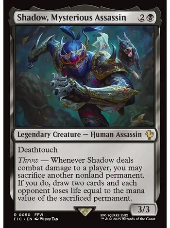 Shadow, Mysterious Assassin