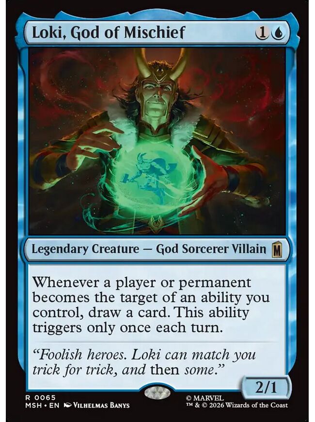 Loki, God of Mischief