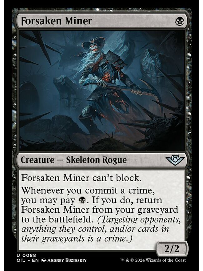 Forsaken Miner