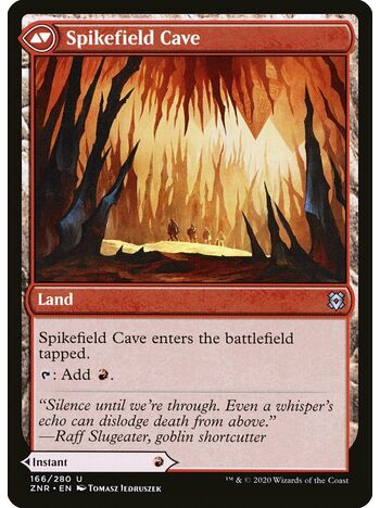 Spikefield Hazard // Spikefield Cave