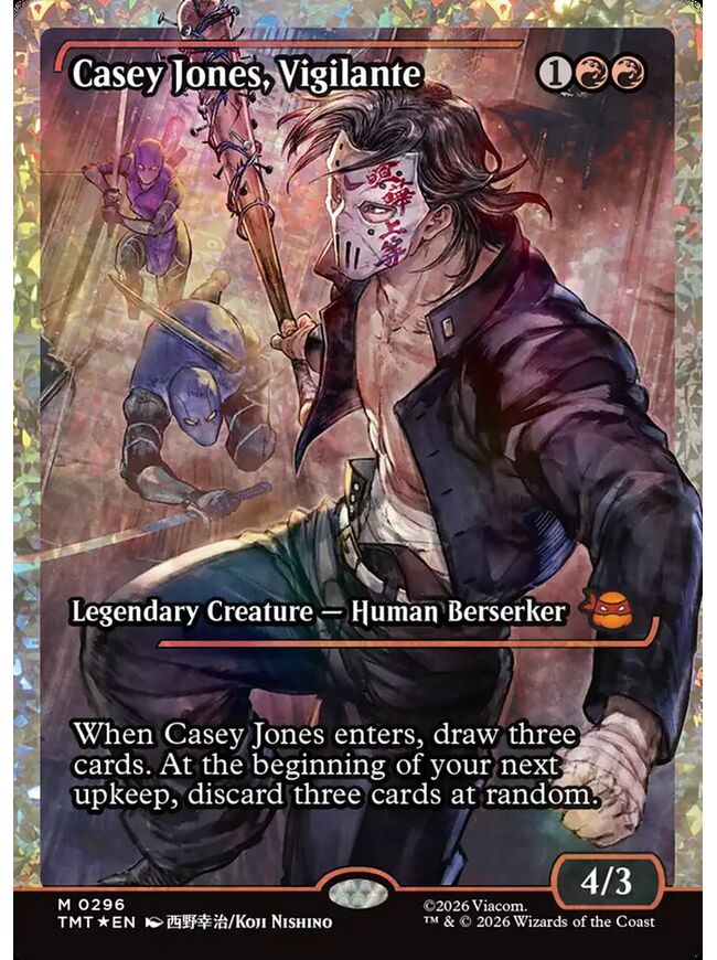 Casey Jones, Vigilante