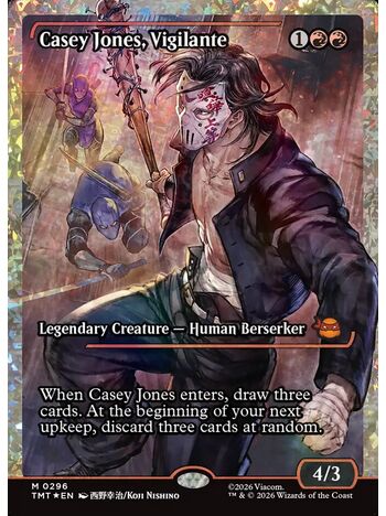 Casey Jones, Vigilante