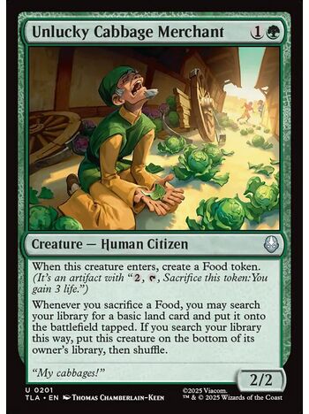 Unlucky Cabbage Merchant