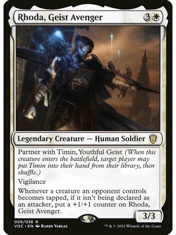Rhoda, Geist Avenger