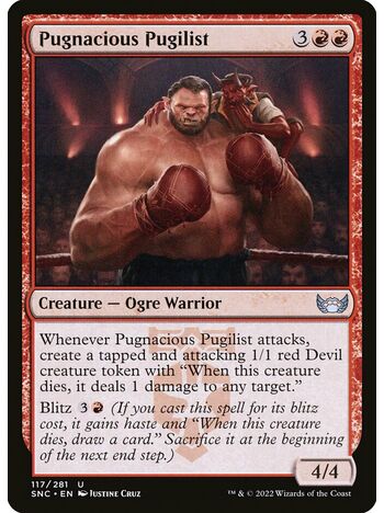 Pugnacious Pugilist