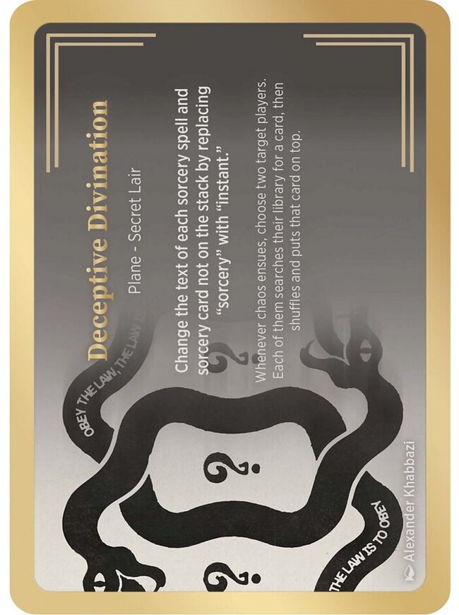 Deceptive Divination