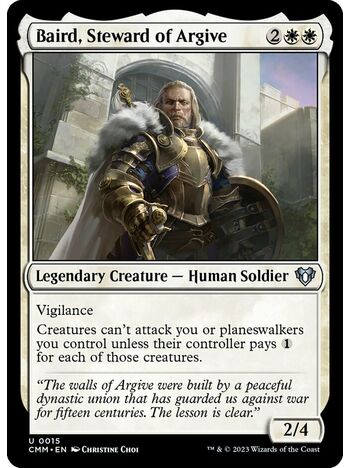 Baird, Steward of Argive