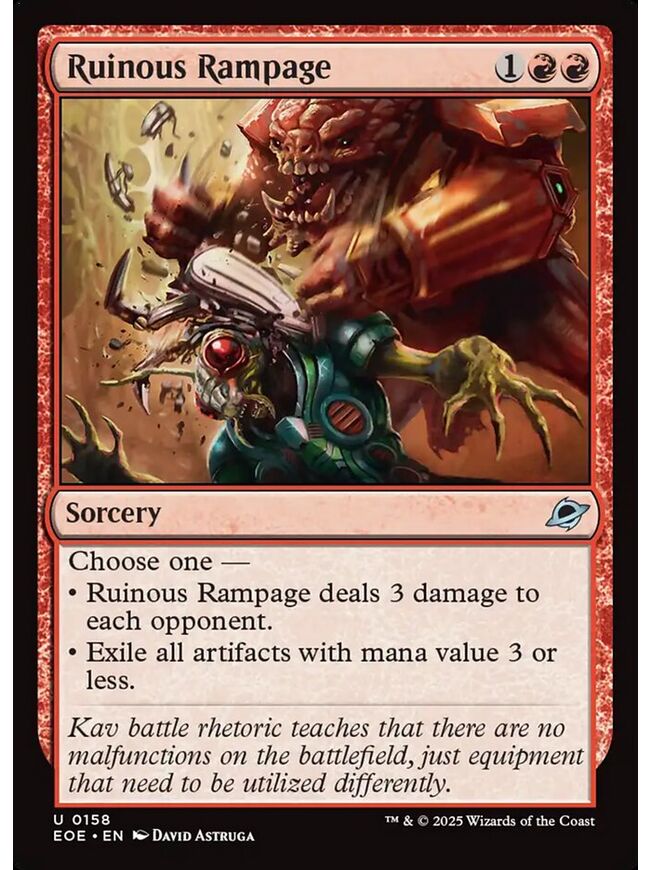 Ruinous Rampage
