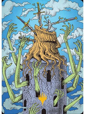 Flourishing Grapple // Flourishing Grapple (Art Series)