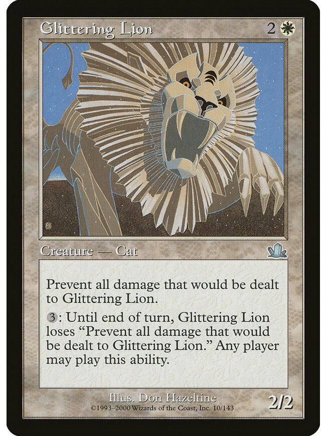 Glittering Lion