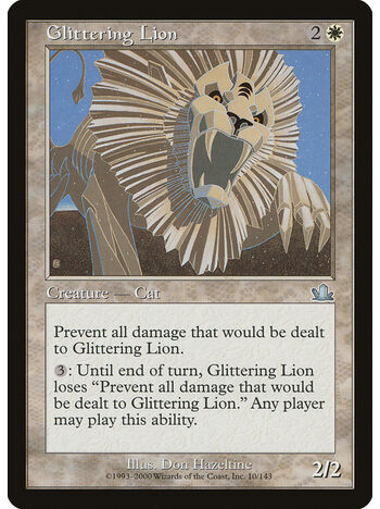 Glittering Lion