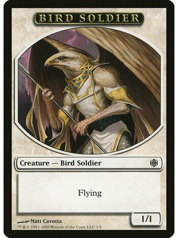 Bird Soldier Token