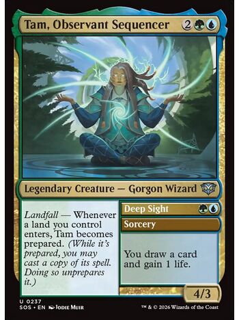 Tam, Observant Sequencer // Deep Sight