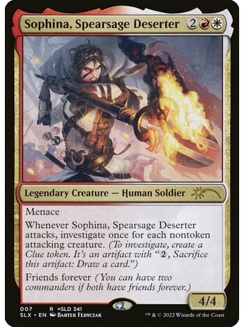 Sophina, Spearsage Deserter (Chief Jim Hopper)