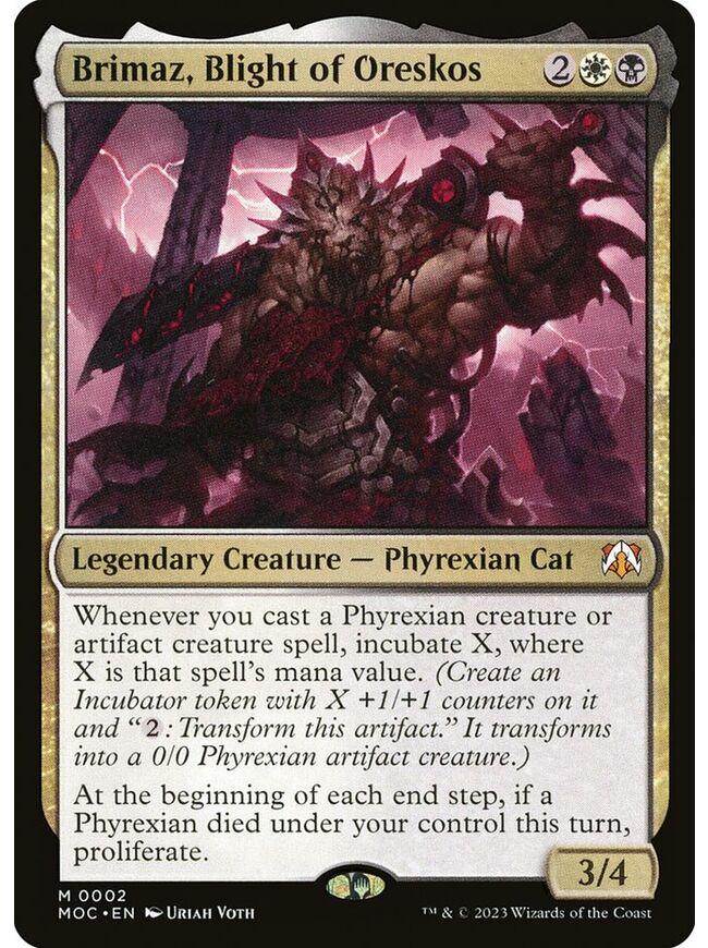 Brimaz, Blight of Oreskos