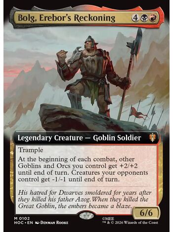 Bolg, Erebor's Reckoning