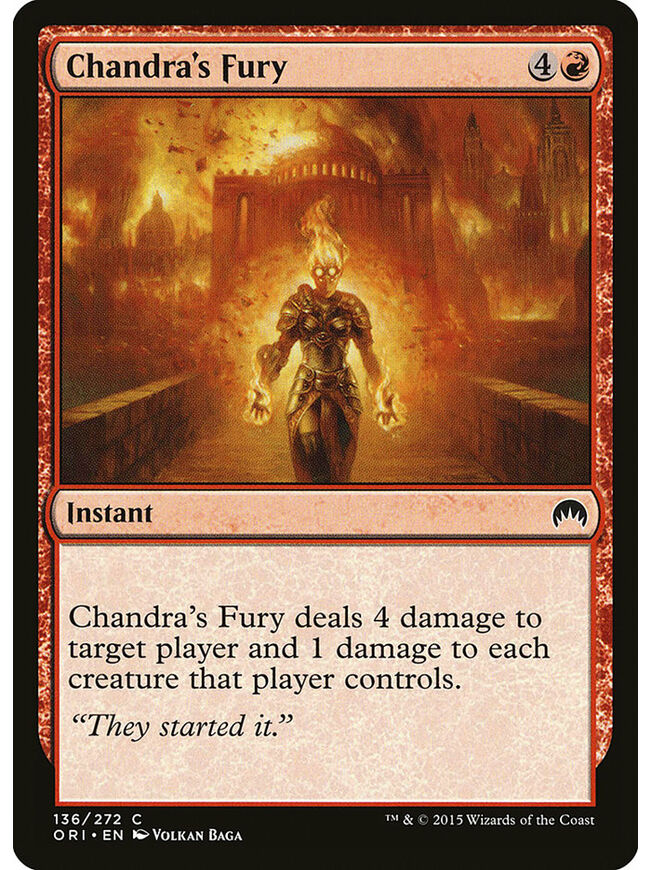 Chandra's Fury