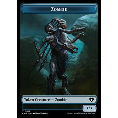Zombie Token (*/*) (Blue)