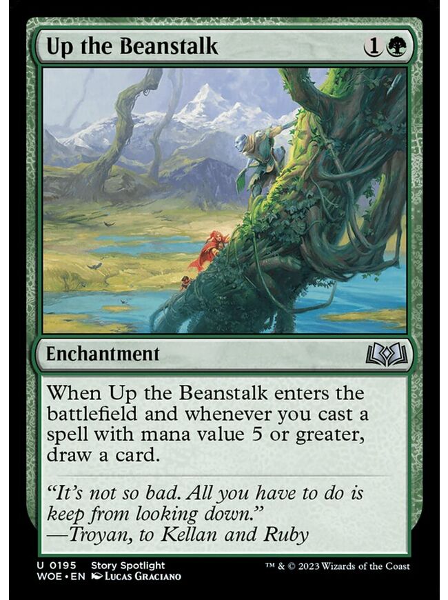 Up the Beanstalk