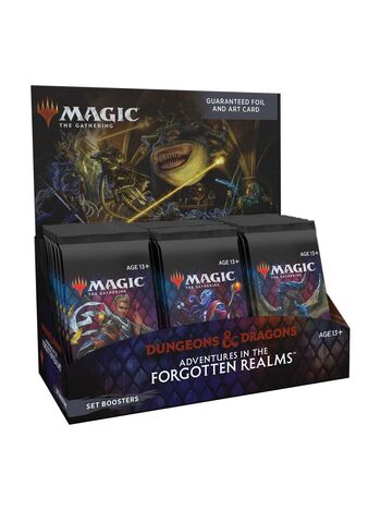 Adventures in the Forgotten Realms - Set Booster Display