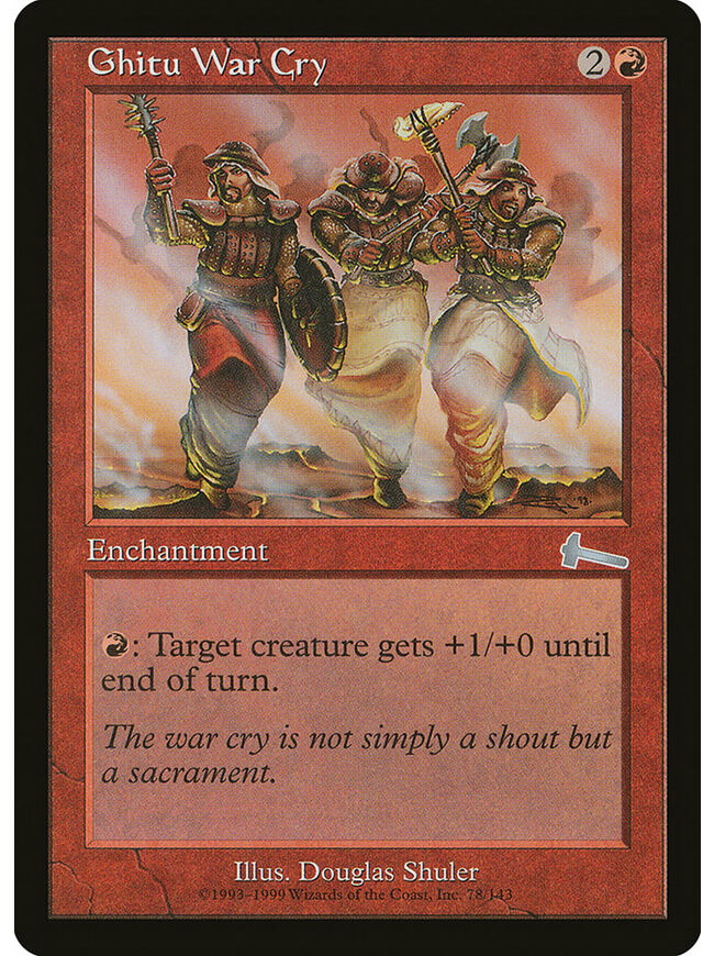 Ghitu War Cry
