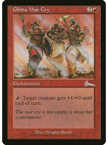 Ghitu War Cry