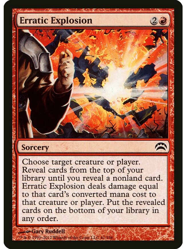 Erratic Explosion