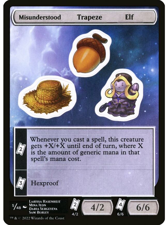 Misunderstood Trapeze Elf