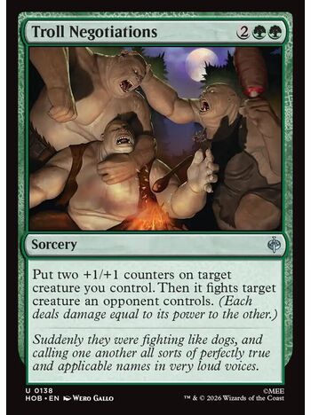 Troll Negotiations