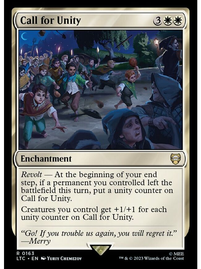 Call for Unity