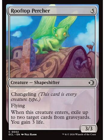 Rooftop Percher