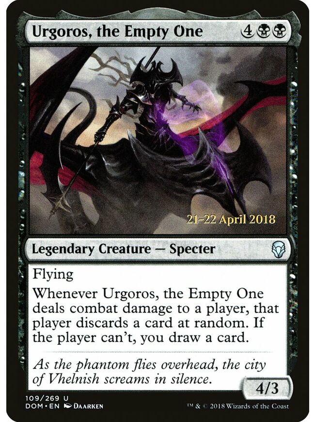 Urgoros, the Empty One