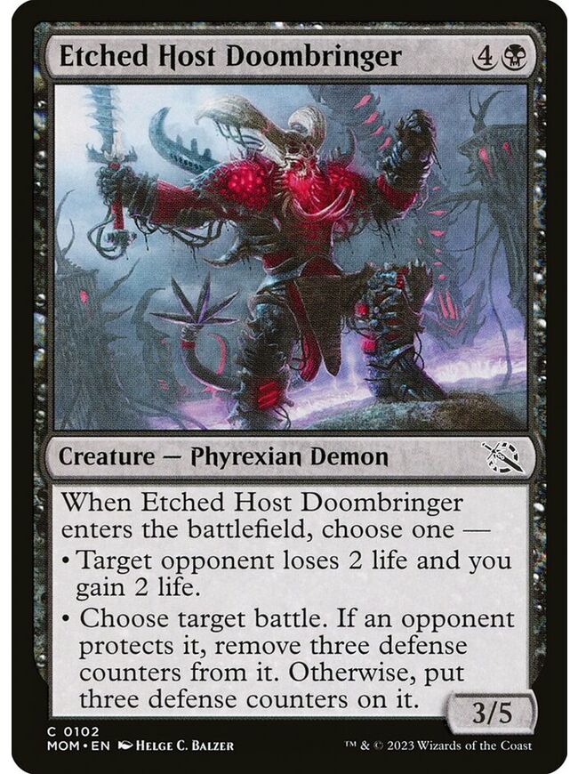 Etched Host Doombringer