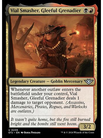 Vial Smasher, Gleeful Grenadier