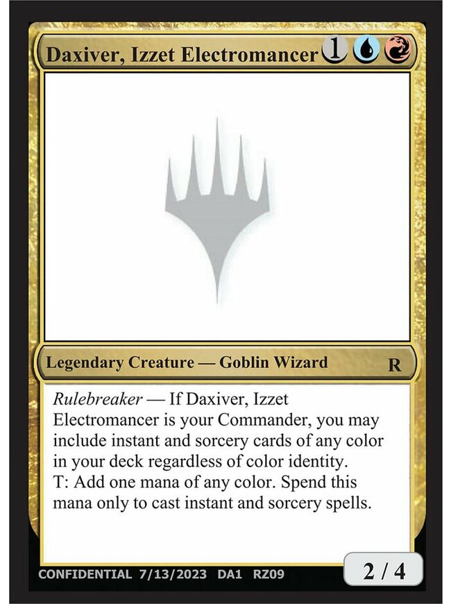 Daxiver, Izzet Electromancer