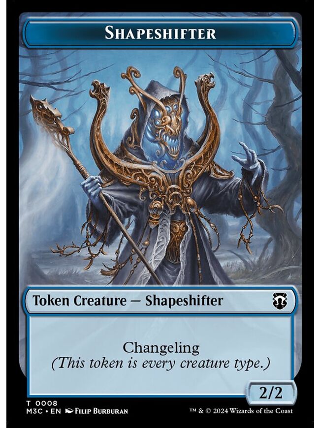 Shapeshifter Token (2/2) (Blue)