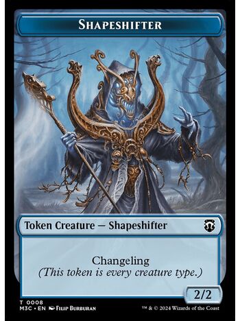 Shapeshifter Token (2/2) (Blue)