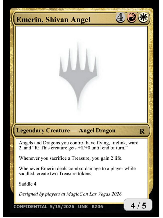 Emerin, Shivan Angel