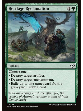 Heritage Reclamation