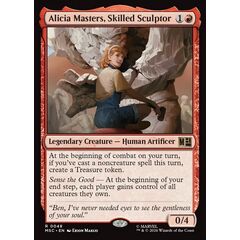Alicia Masters, Skilled Sculptor