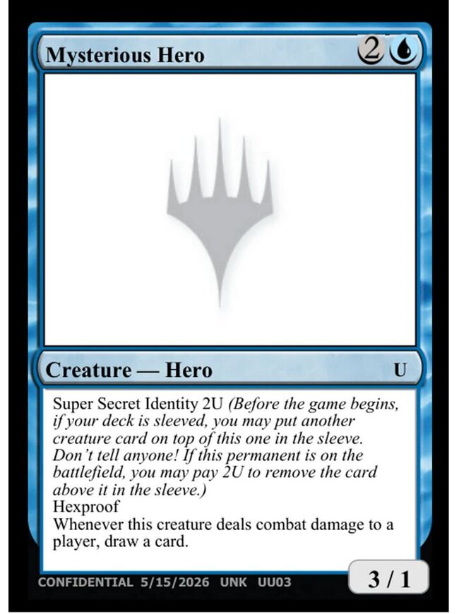 Mysterious Hero