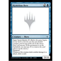 Mysterious Hero