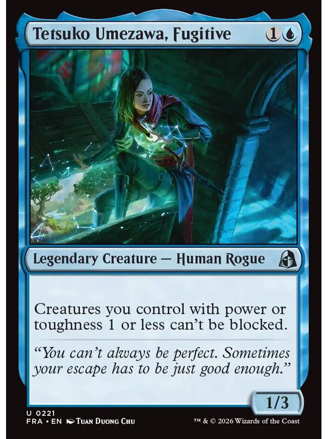 Tetsuko Umezawa, Fugitive